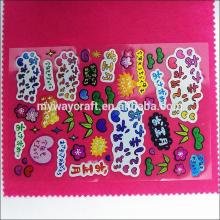 Wholesale customized funny kids puffy stickers,kids cartoon sticker
